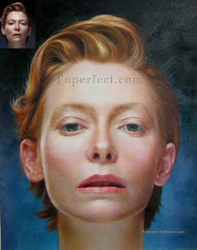 portrait Tableau Peinture - imd038 portrait de tête